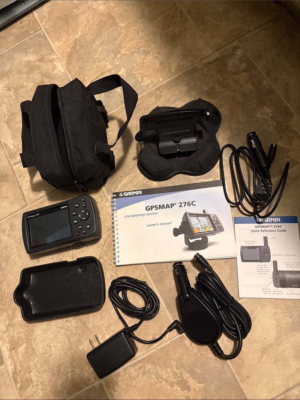 Garmin GPSMAP 276C Navigation Bundle - Black